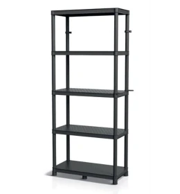 Plastový regál ProRegaly.cz 172,5 x 74 x 36 cm - 5 polic, nosnost 220 kg