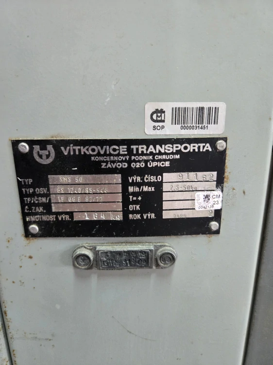 Váha TRANSPORTA 50 kg 3