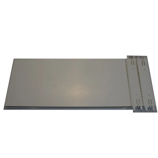 Komplet police + 2x konzole jednoduchá pro modul 125 cm